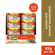 PURINA Fancy Feast Classic Paté Savoury Salmon Feast (24 x 85g)