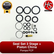 Pump Sett Seal pcp, 3 Stage Pump Sett Seal pcp, Sett Seal + Pump Piston pcp, Pump Spare Parts pcp