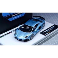 [Ready Stock 1] Tardis Tardis Lamborghini LP750 SV Clear Water Blue Halo Co-Branded Clock Total Cust