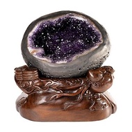 【正佳珠寶】紫水晶 頂級5A 紫水晶洞 11.7kg 原礦紫水晶 擺件