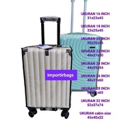 Luggage COVER/Luggage Protector/Luggage COVER/Transparent Mica,18,20,22,24,28 inch - 64