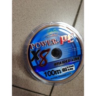 Benmingo line Power-PE x8 15lb, 20lb, 40Lb, 50lb x 100m