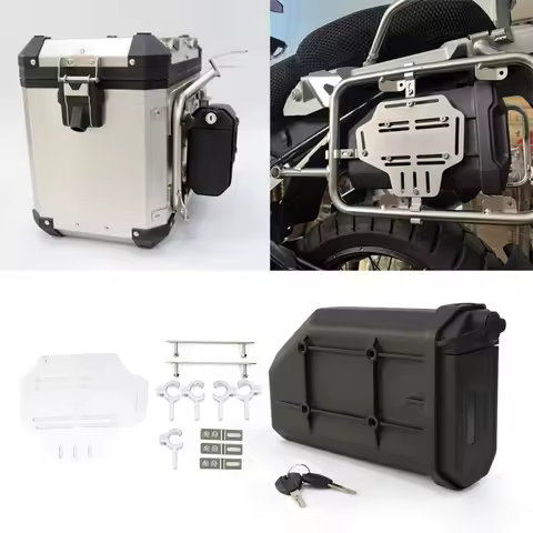 Motorcycle Bracket Aluminum Decorative 4.2L Tool Box For TIGER 850 900 TIGER850 TIGER900 Toolbox Acc