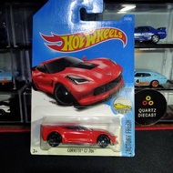 MERAH Hot Wheels Corvette C7 ZO6 Gloss Red