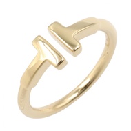 【二手】Tiffany & Co.) T字形戒指，7號，18K黃金，女士款，二手