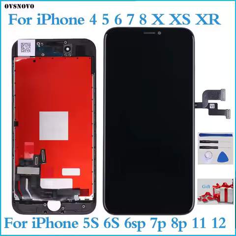 Incell OLED LCD For iPhone 5 6 7 8 X XS XR LCD Display With 3D Touch Screen Digitizer Replacement Fo