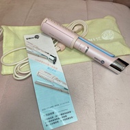 UNIX 馬卡龍USB插電迷你魔力兩用直髮器粉