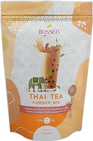 Bossen Bubble Tea Powder Mix - 2.2 Pound (Thai Tea)