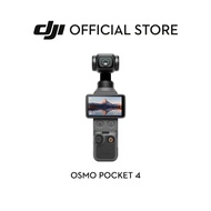 DJI Osmo Pocket 4 - Handheld | 1"CMOS & 4K/240FPS | 14-Stop Dynamic Range | Built-in Film Tones | 10