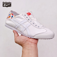 Onitsuka Tiger Sports Shoes Slip On Super Soft Canvas Men's Shoes Women's Shoes Casual Sports Shoes White Tiger Shoes Neutral Shoes