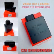 Promo Cdi Ecu Unit Shindengen Motor- Vario Old Lama Karbu 110 Techno