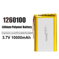 / /10000mAh 3.7V 1260100 Lithium Battery Long Cycle Life for Portable Gadgets.
