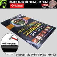 Huawei  P9 Plus / P10 Plus Black Jack 9H Premium Film Screen Protector