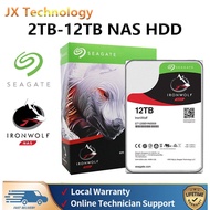 Seagate Ironwolf NAS SATA HDD 7200RPM/5900RPM Internal Hard Disk Drive (12TB/10TB/6TB/4TB/2TB/3.5")