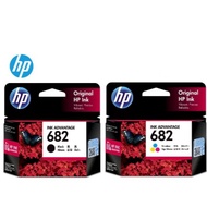 HP 682 BLACK / COLOR INK CARTRIDGES [ 100% ORIGINAL ] HP DESKJET 2336/2777/2776/2779/4100/4177