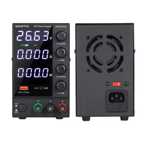Wanptek DPS305U DC Power Supply 30V 5A Display LED High Precision Adjustable Switching USB Charging 