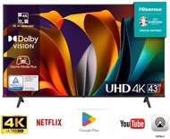Hisense 海信 43A6N 43吋 4K 智能電視
(99%新短期展示陳列機，展示只有3-4日)