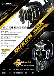 REEL DAIDO QUEEN SEA SALTWATER RESISTANCE UKURAN 4000 6000 8000