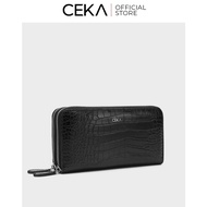 .. CEKA Women's Wallet 2 zip Import Card Holder Fhea HP Wallet Women's Long Wallet - Sophie Nina Lon