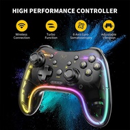 Wireless Switch Pro Controller Adjustable LED Wake-up Function  Compatible with Nintendo Switch/Switch Lite/Switch
