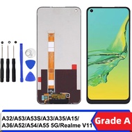 จอพร้อมทัชสกรีน สำหรับ OPPO A1/A32/A53/A53S/A33/A35/A15/A36/A76/A57 5G/A58/A3/F7/A5/A3S/A7/A5S/A12/A