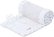 babybay Cot Bumper Mesh Pique/Cot Bumper for Cot/Bumper for Baby Bed, Suitable for Maxi, Boxspring, 
