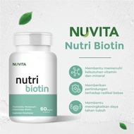 Nuvita nutri biotin vitamin b7 b 7 60 caps
