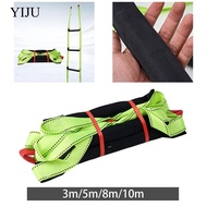 YIJU Escape Rope Ladder Soft Fire Ladder Rope Evacuation Outdoor Portable Escape Ladder Reusable Hom