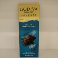 Godiva Tablet 90g Sea Salt Dark Chocolate (Turkey)