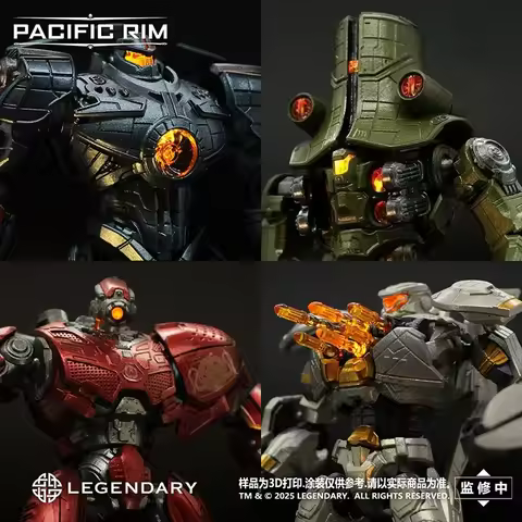 In Stock Empire Sky Studio Pacific Rim Gipsy Danger Crimson Typhoon 5-inch 13cm Assembly Action Figu