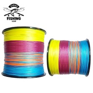 Dây Câu Cá 8 Sợi Dây PE Căng Mạnh Dây Nhiều Màu 200M/300M/500M/1000M