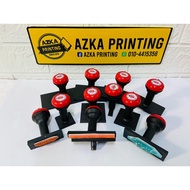 Cop Getah Plastik 🔥 @ Rubber Stamp Plastik Holder (Square dan Rectangle) Cop Company / Customise Wit