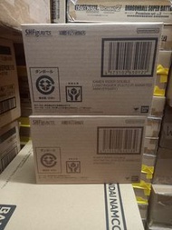 屯門站交收 日版 全新啡未開 shf 真骨雕 lunatrigger heatmetal kamen rider w Luna trigger heat metal 風都偵探 幪面超人  bandai