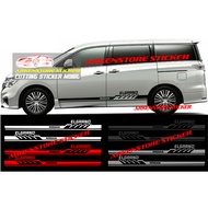 Elgrand car sticker cutting sticker nissan Elgrand car sticker Elgrand sticker