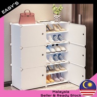 EASY'S Rak Kasut Bertutup Rak Kasut Kabinet Almari Kasut Kasut Shoe Rack Shoes Cabinet