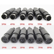 6 PIN DIN CONNECTOR ( MALE + FEMALE )