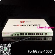 實驗零件FortiGate 100D Fortinet飛塔防火墻 全千兆 支持120人上網