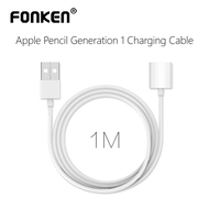 FONKEN อุปกรณ์ชาร์จขั้วต่อขนาดเล็กสำหรับ Appleที่ชาร์จอะแดปเตอร์ปากกาสายชาร์จสำหรับ Apple iPad Pro Pencil อุปกรณ์ชาร์จง่าย