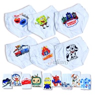 6PIECE DIDOS Boy Cotton Spotted Print Baby And Kids Underwear Brief Kids Underwear Boy