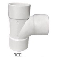 1 1/2 Inch 43mm UPVC PIPE FITTING SOCKET / TEE / ELBOW / P/T SOCKET /