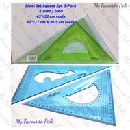 Yosogo Giant Set Square 2pc@Pack #2045/2060