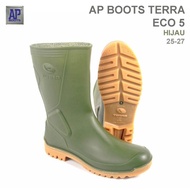 HIJAU VIRAL AP Boots Terra ECO 5 Short Green Size 25-27 (37-42) Short Rubber Boots AP Boots AP Boots