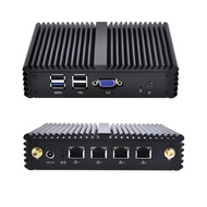 Four LAN Mini PC with 8GB RAM 128GB SSD, VGA, 4 USB Port, Celeron j1900 Processor Quad Core 2 GHz, F
