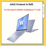 ASUS Vivobook 16 2025 Laptop i9-13900H/i5-13420H/Ryzen™ 7 H 260 32G 1T 16'' 2.5K 144Hz 65W 42Wh|无畏16