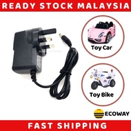 Charger 6v 12v 1A Pengecas Kereta Mainan Remote Control Toy Sealed Lead Acid Car Battery Charger Adapter