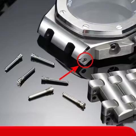 For AP Royal Oak Offshore Watch 15710 Strap Rod Ears Screw Rod 42mm Dial Connecting Rod 26mm 28mm