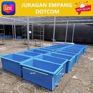 BAK FIBER KARANTINA IKAN HIAS 100 CM / BAK FIBER KOLAM PENANGAKARAN IKAN HIAS