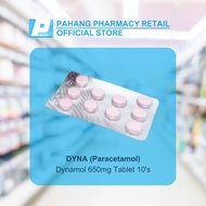 DYNA Dynamol 650mg Tablet 10's -(Paracetamol)