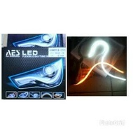 LED Alis Flexible AES 85cm Putih-Kuning