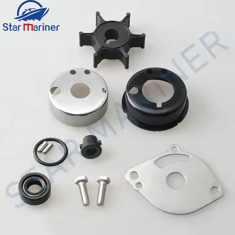 Boat Engine 6A1-W0078 Water Pump Impeller Repair Kit For Yamaha Outboard Motor 2T 2HP 6A1-W0078-02 6